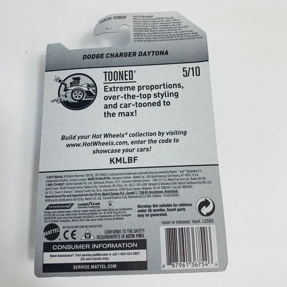 Hot Wheels Lot of 6 Die Cast Cars Mattel VTG Funny Tooned Factory Fresh Legends - Picture 12 of 15